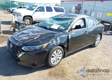 2025 Nissan Sentra S z USA, uszkodzony, nr VIN 3N1AB8BV8SY270370